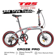 Basikal Lipat / SHIMANO Gear / folding Bike / Basikal Dewasa / Trs croze pro / Lipat basikal / 2023