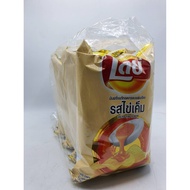 ❗❗ลดเฉพาะวันนี้❗❗  Lay flavored salted eggs 50 grams x 6 envelopes Lay chips salted egg flavor เลย์ 