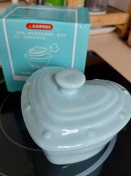San Dynamic -JAPAN Heart shaped small pot迷你心型石瓷燒小鍋