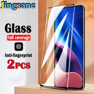 Miếng Dán Bảo Vệ Màn Hình 2 Miếng Jingsanc Dành Cho Xiaomi Mi 11 Lite/Mi 11 Lite 5G/Redmi 9T/Note 10