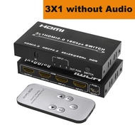 HDMI Switch with audio 4K 4 in 1 Switch hdmi audio extractor ARC splitter box hdmi to toslink audio 