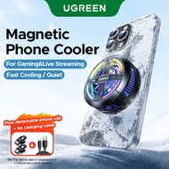 【New】UGREEN Magnetic Phone Cooler with 1m charging cable for Gaming &Live Streaming free detachable 