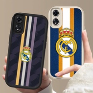 Shockproof Casing for OPPO A17 A17K A38 A58 F23 A60 A18 A78 A98 FF-29 real madrid Fc