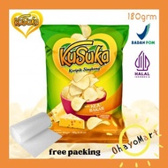 Kusuka Cassava Chips Grilled Cheese Flavor / Cassava Chips Cheese 180g