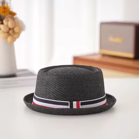 Best Seller Panama Dress Hat - Textured Dome Toquilla Straw Sun Hat, Short Brim Summer Visor for Cit