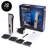 KEMEI รุ่น KM-5017 ปัตตาเลี่ยนตัดผมไร้สาย พร้อมที่รองหวี 4 ชิ้น ปัตตาเลี่ยน