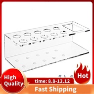 Dry Erase Marker Holder Clear Acrylic Marker Holder with Slots & Eraser Holder Pen Pencil Holder