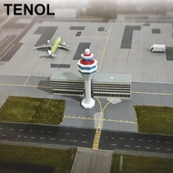 [TENOL] 1:400 Scale Airport Control Model, 1:400 Scale Airport Building Model for Display.