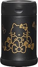 Zojirushi SW-EAE50KTBA Stainless Steel Food Jar, 17-Ounce, Hello Kitty Collection Black