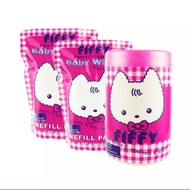 FIFFY Wet Tissue | Combo/Value Pack (1 Can + 2 Refill Pack)