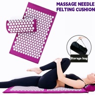 Yoga pad acupuncture acupuncture massage pad/Yoga Massage Mat Acupressure Mat for Back Neck Needle A