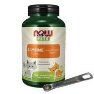 [Meow Meow] Now pets Cats lysine Powder Cat 226.8g Lysine for Cat Cat Vitamin Supplement