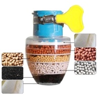 6-Layer Water Filter Faucet Connection 6-Layer Clean Water Faucet Filter + Box