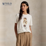 Polo Ralph Lauren เสื้อยืดผู้หญิง รุ่น WMPOKNINCU21201 สีขาว