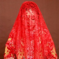 Veil Wedding dress Red Wedding bride Red Wedding bride Red Veil Wedding dress new Red Wedding bride 