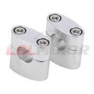 Honda CB400 VTEC CB1300 CB1100 ส่วนควบมือจับแฮนด์บาร์สไตล์วินเทจสูงขึ้นสำหรับรถจักรยานยนต์ แฮนด์บาร์