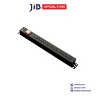 PLUG (ปลั๊กไฟ) POWERCONNEX 8 OUTLET 1 SWITCH 3 METER 3680 WATT - BLACK (PCX-PXC5PHTTS-TS08B)