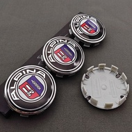 BMW | 4pcs 68mm Logo Alpina Emblem Car Wheel Center Hub Caps for BMW E46 E39 E38 E90 E60 E36 F30 E34