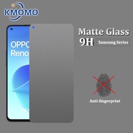 ♥Ready Stock【Matte Frosted 】OPPO Reno7 5G Reno7 Z 5G A55 A95 6 5G 5z 5 5f 4 4G 3 2 2z 2f Matte Tempered Glass Screen Protector Frosted Anti-Glare Anti Fingerprints
