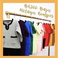 Baju Melayu Romper Baby Baju Melayu Cotton Baby