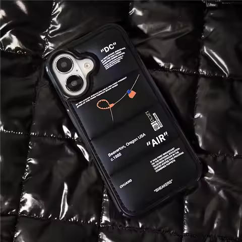 New Sports shoes down jacket phone Cases for iphone 11 12 13 14 15 16 17 Pro Max Plus Air Luxury Sne
