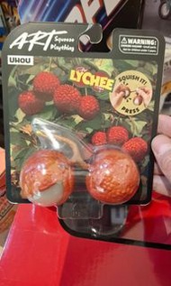🎊聖誕交換禮物必選 🎊 UHOU (Lychee Squeeze Plaything) 荔枝造型 擠壓玩具 水果紓壓玩具