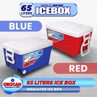 OROCAN BRAND COOLER BOX / ICE BOX CHEST INSULATED COOLER BOX 65-LITERS  FOOD CONTAINER ICE BOX