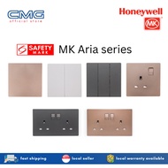 MK Honeywell Aria Series Switch Socket with Singapore Safety Mark Approved