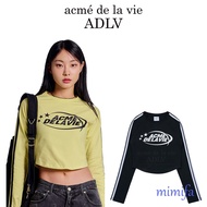 acme de la vie ADLV STAR LOGO CROP TRACK LONG SLEEVE T-SHIRT