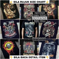 Pure Cotton Material Gather More Rock Band Classic Elements Printed Black T-Shirt Guns and Roses Ban