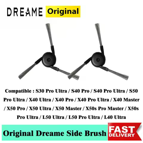 Original Dreame X50 Ultra Side Brush for S30 Pro Ultra / S40 Pro Ultra / L40 Ultra / X40 Pro / X40 U