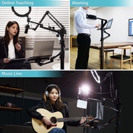 Professional Live Stream Floor Stand ZB-3 Movable Roller Stand Mount Laptop Stand Mic Stand Phone Ho