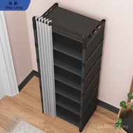 Multi-dust Cover Household Block Curtain New Style Small Narrow Style 2023 Metal Door Strap Shoe Rac