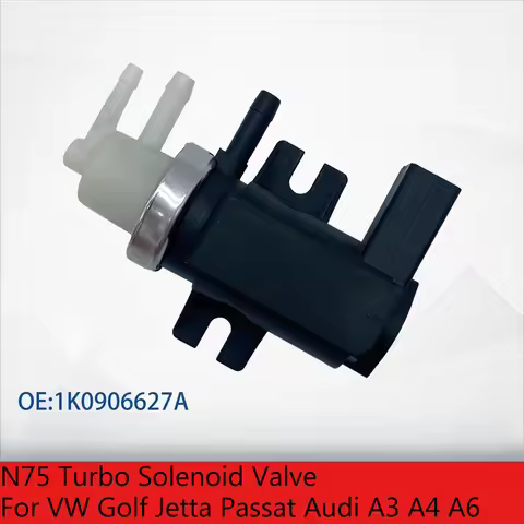 1K0906627A Turbo Boost Pressure Solenoid N75 Valve For VW Golf Jetta Passat Audi A3 A4 A6 1.9 / 2.0 