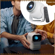 [VioceeMY] Mini Projector Cinema Projector ,Short Throw, Movie Projector, Portable ,for Entertainmen