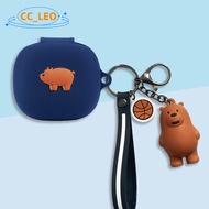 For Anker Soundcore P30i Case Silicone Soft Case Soundcore R50i NC Case Cartoon Panda Keychain Penda