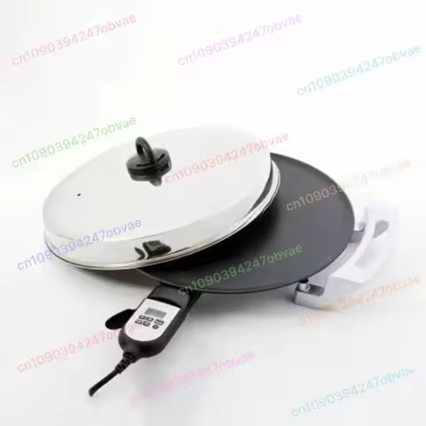 1500W 120V Electric Oven for Injera Pizza Bread Crust Corn Tortillas 46cm