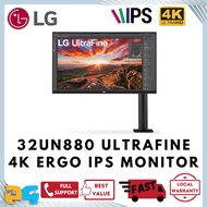 LG 32UN880 UltraFine 4K IPS Ergo Monitor