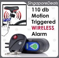 Bicycle/Electric Scooter Wireless Anti Theft Alarm + Remote Control Motion Sensor (Item N4) BA1