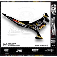 Satria FU Facelift Striping Stickers - Satria FU 150 Facelift FL-11