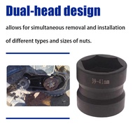 Adjustable Pulley Nut Wrench Tool 39MM x 41MM Socket Box for Scooter and Motorcycle Use