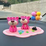 【Ready Stock】lotso Car Accessories Cute Kereta Toy Story Cute Girl Car Interior Products