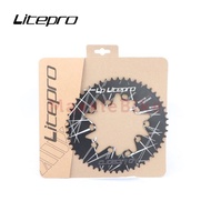 Litepro Single Chainring Oval Double Bcd 110 130 Outdoor Road Bike Folding Bike Free Shipping