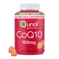 CoQ10 Gummies, CoQ10 100mg, Delicious Gummy Supplements, Coenzyme Q10 Helps Support Heart Health, Ve