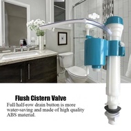 Toilet Bottom Inlet Entry Fill Valve Push Button Dual Flush Cistern Toilet Water Tank Flush Valve To