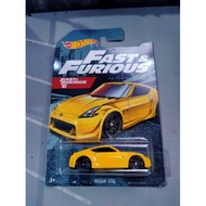 Hotwheels DIECAST FAST FURIOUS 6th NISSAN 370z Toys