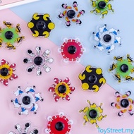 Cute Finger Gyro Cartoon Fidget Spinner Running Animation Naruto Pikachu Kids Toys Mainan Budak Vira