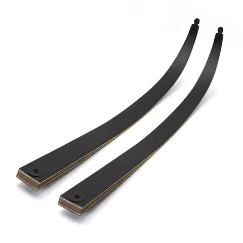 A Pair 25-60 Lbs Black Hunter Original Recurve Bow Limbs 60'' Archery Replacement Hunting Bow Limbs