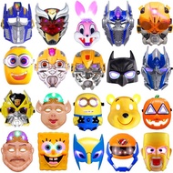 Children's Day Luminous Mask Cartoon Toy Transformers Halloween Spiderman Role Playing Props I9DX