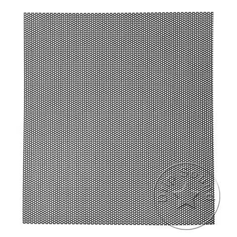 200x180mm Car Audio Tweeter Speaker Conversion Net Cover Decorative Circle Square Metal Mesh Grille 